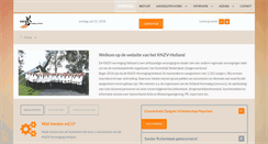 Desktop Screenshot of knzv-holland.nl