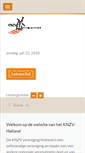 Mobile Screenshot of knzv-holland.nl
